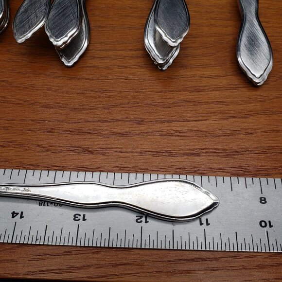 Oneida 1881 Rogers Summer Mist / Autumn Glow Lot of 39 Stainless Flatware Piece - Picture 13 of 16